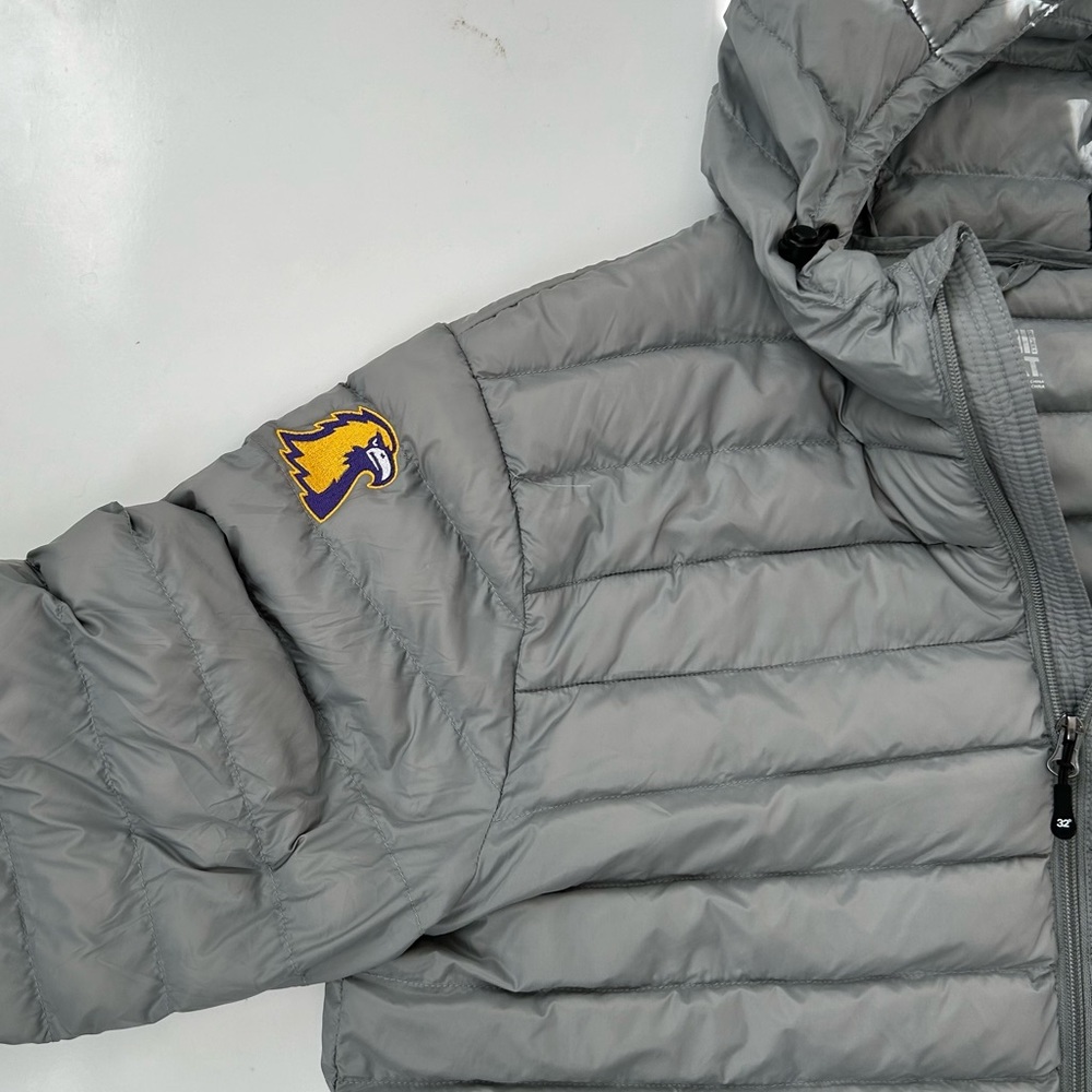 Tennessee Tech Golden Eagles Men's Gray Full-Zip Puffer Jacket Size L NWOT - Picture 6 of 8